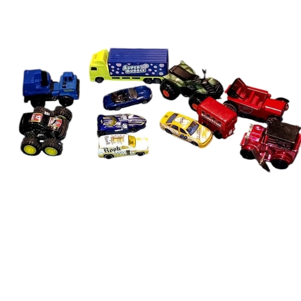 Lot Vintage Hot Wheels And Others Kids Toy Vehicle Set - Multicolor